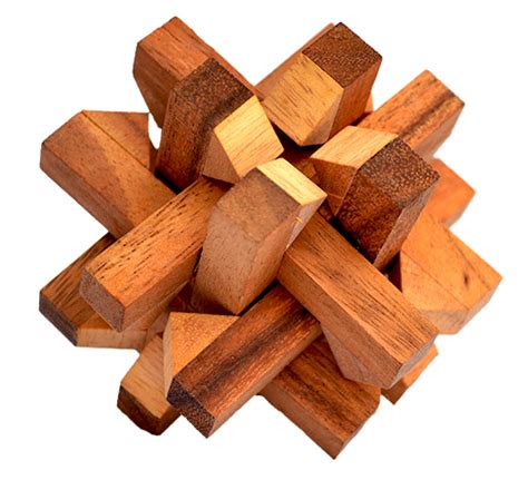 Thai Wooden Games and Puzzle .